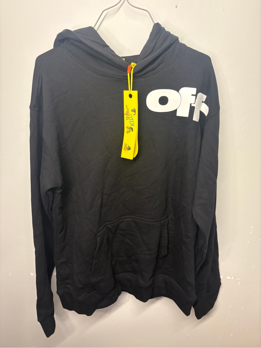 Off-White Shared Logo Drawstring Hoodie youth size 16